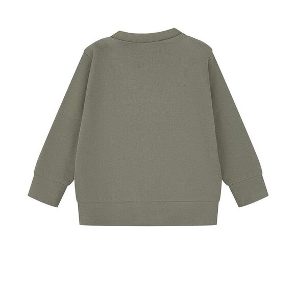 Larkwood Baby Sustainable Sweatshirt / Khaki - Picture 2 of 2